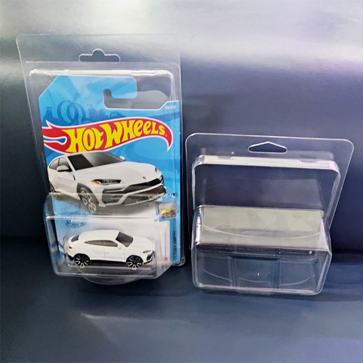 Duurzame kleurrijke Blister aangepaste warme wielen vitrine & Clamshell verpakking voor speelgoed auto collectie