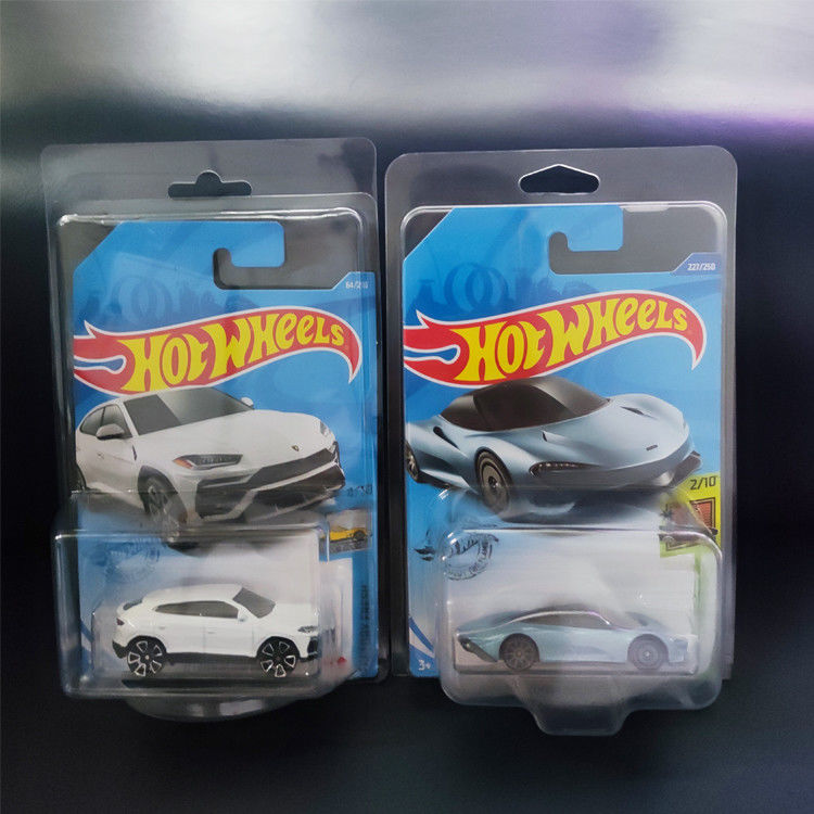 Duurzame kleurrijke Blister aangepaste warme wielen vitrine & Clamshell verpakking voor speelgoed auto collectie