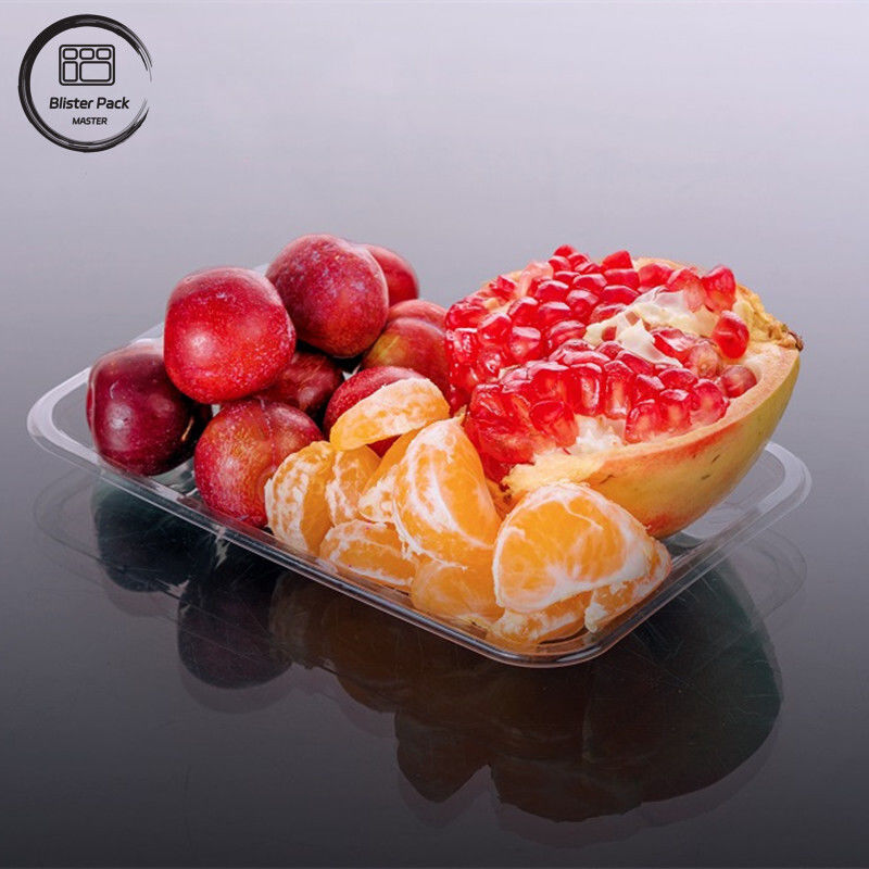 Supermarktkwaliteit Blister verpakkingsbak voor verse producten Fruit Groenten en vlees