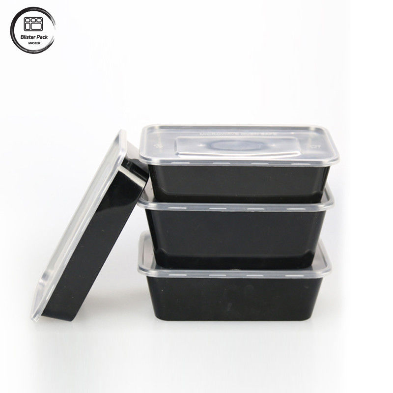 Microwavebare PP wegwerp plastic bento doos met deksels Clea Multi-Size 500 ml tot 1500 ml