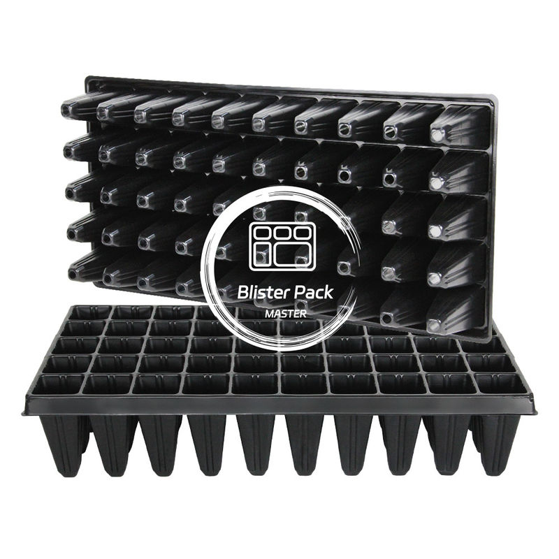 50 cel plastic kiemplaten Duurzaam zaadstarter plug-tray voor efficiënte plantengroei