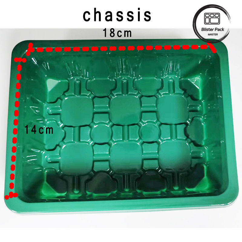 Multifunktioneel binnentuin kinderkamerdoos Plastic zaadplaten / 6 celzaadplaten