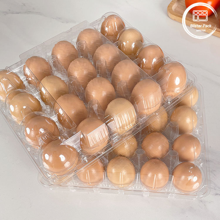 30 Holes Plastic Egg Tray Verpakkingskarton door fabrikanten Voor veilige opslag van eieren