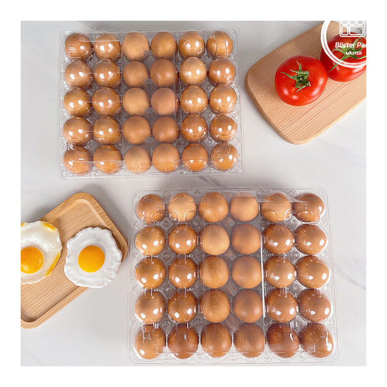 30 Holes Plastic Egg Tray Verpakkingskarton door fabrikanten Voor veilige opslag van eieren