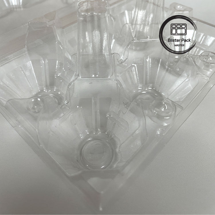 6 Verpakkingen Plastic eieren kartonnen Duurzame eieren verpakkingsdozen voor veilige opslag