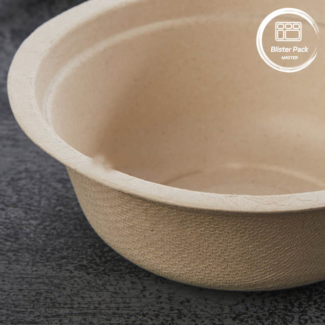 PFAS-vrij biologisch afbreekbaar suikerriet bagasse bakken wegwerpsoep en salade bakken 8 oz tot 32 oz