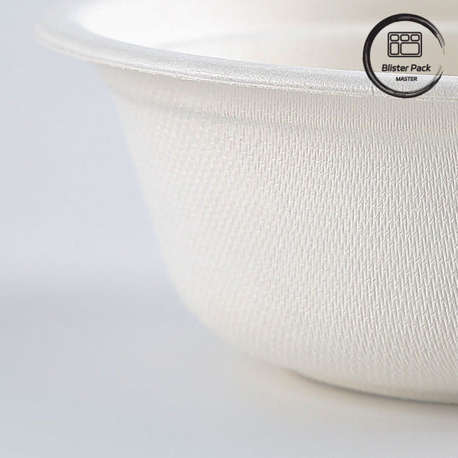 PFAS-vrij biologisch afbreekbaar suikerriet bagasse bakken wegwerpsoep en salade bakken 8 oz tot 32 oz