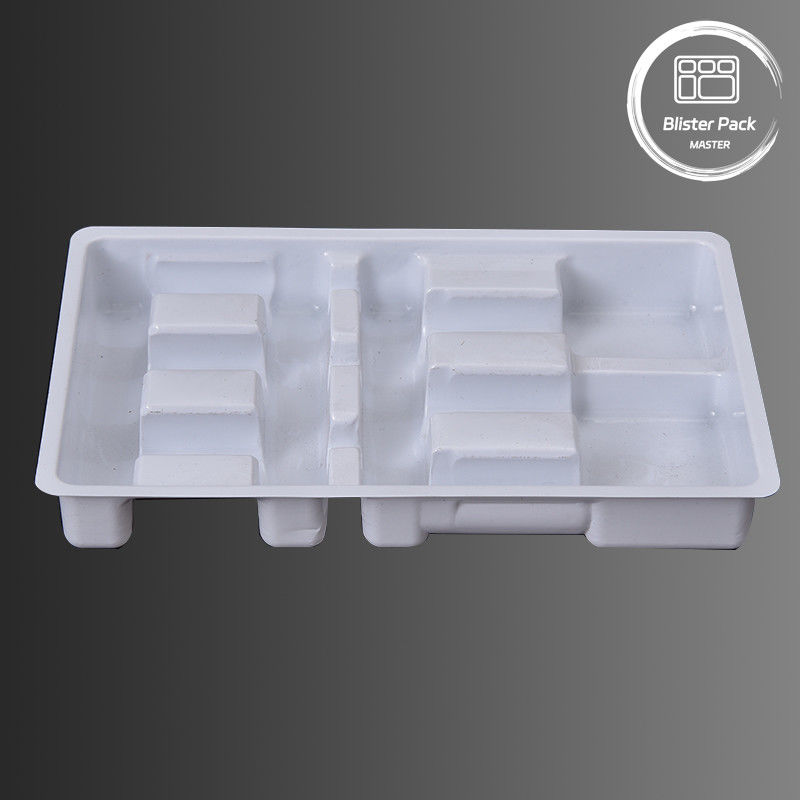 Medische vacuüm gevormde plastic bakken voor 6 injecties Blisterverpakking voor 5 ml en 10 ml flacons