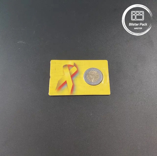 Duidelijke dubbel aangepaste blisterverpakking Clamshell voor munten met kartonnen verpakking