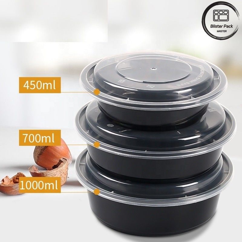 Eenmalige saladebakken BPAvrij lekbestendig Verschillende maten 8oz 12oz 16oz 24oz 32oz