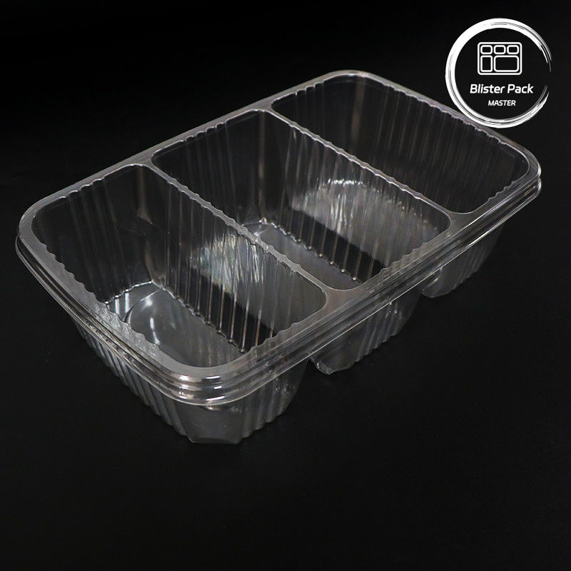 Premium Fruit Dressing Fruit Salad Plaat Duidelijk Plastic Salad Verpakkingsbak Voor Versheid