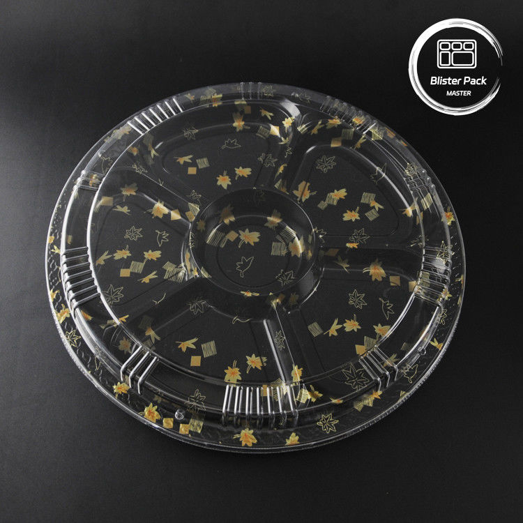 Ronde voedselverpakkingen Sushi take-out containers voor een verse en handige eetbeleving