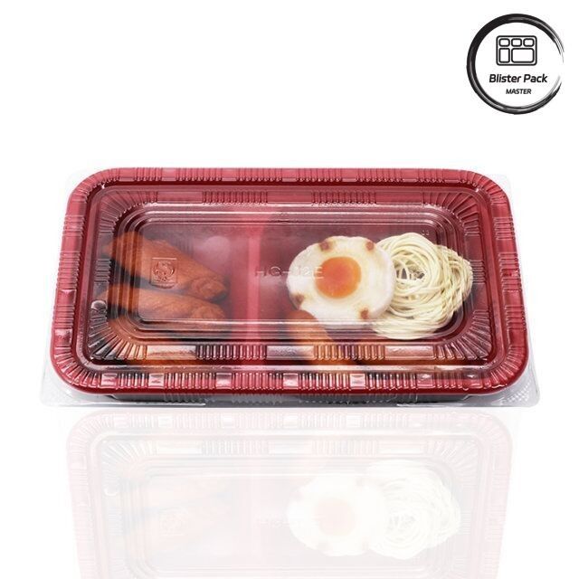 Op maat gemaakte 2-3-4 compartiment PP warm eten takeaway Bento dozen Eco-vriendelijk rechthoekig