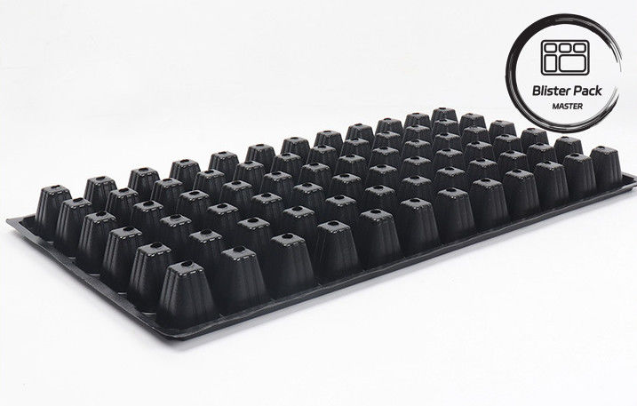 72-holes zaaien verbouwen Plastic zaaien trays Eco-vriendelijke Indoor Plant Cultivation Tray