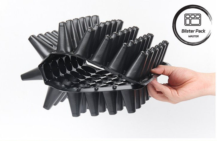 72-holes zaaien verbouwen Plastic zaaien trays Eco-vriendelijke Indoor Plant Cultivation Tray