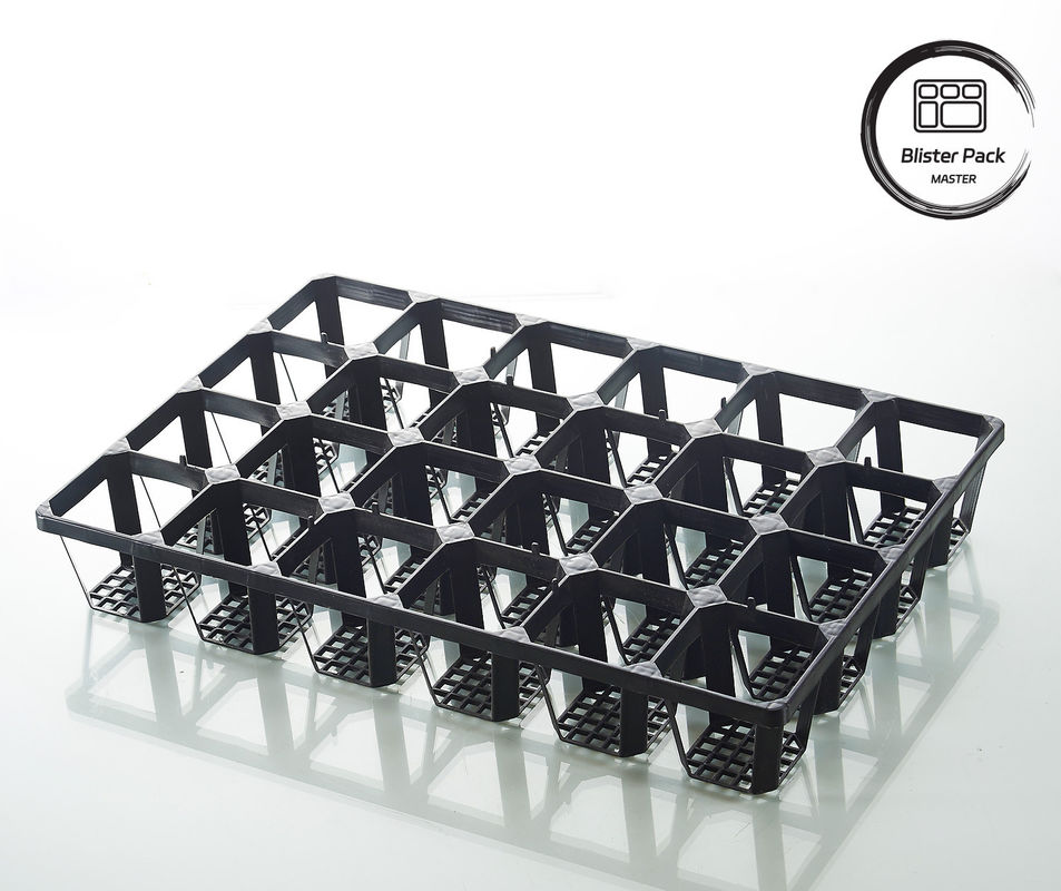 Meerdere plastic zaadbakken 6, 12, 20, 24, 40 cellen Duurzaam voor tuinieren
