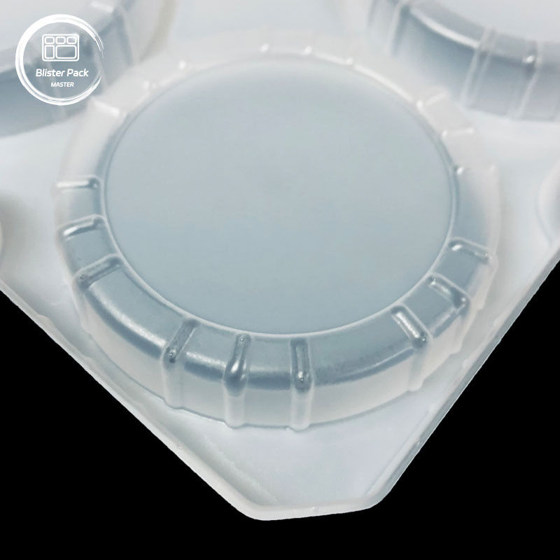 Fabriek OEM Protective Turnover PP Blister Tray met deksel, drankfles en yoghurtbeker verpakking