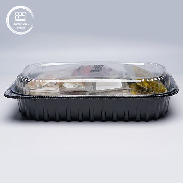 Persoonlijke duidelijke PET Swiss Roll Cake Box voor voedselgrade dessert en cadeau verpakking
