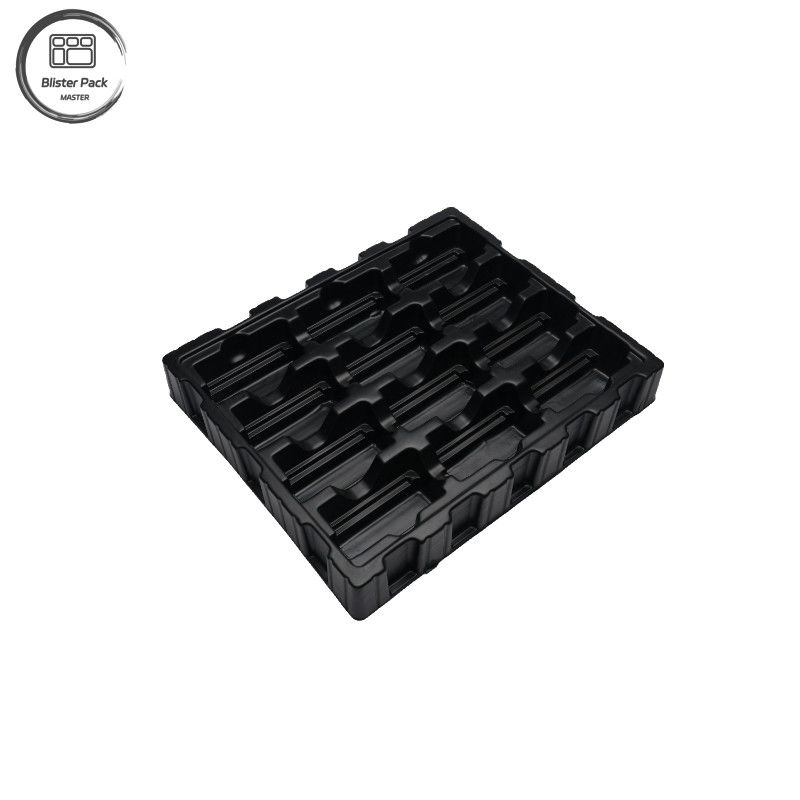 ESD PS PCB-verpakkingsbak, antistatische plastic blisterbak voor elektronica