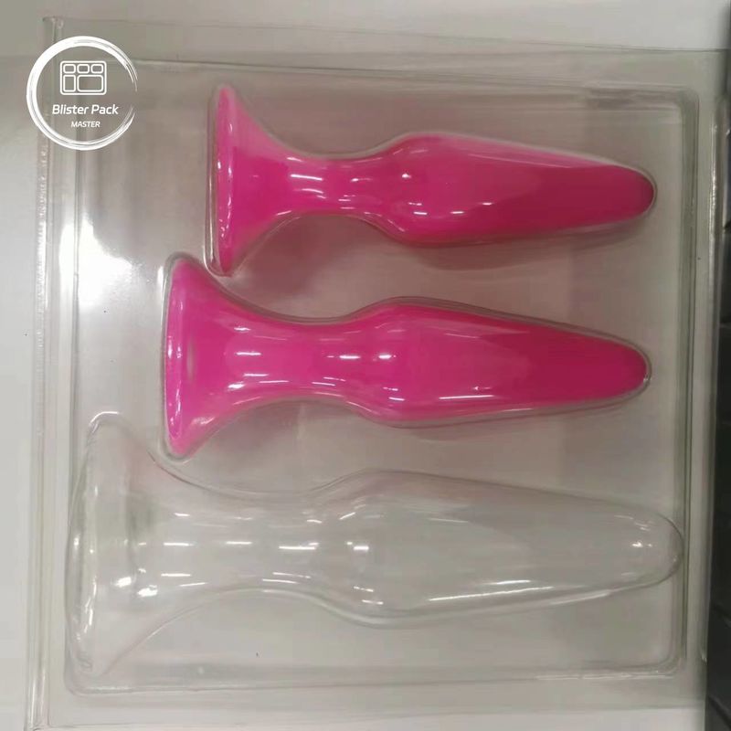 Eco-vriendelijke PS PET Clamshell Blister Box voor volwassenenproducten, Aldult speelgoedopslag en verpakking