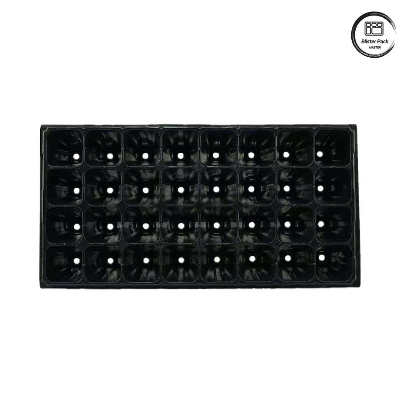 32/50/72/105/128/200 Cel-PET-zaadbak voor de ontkieming van planten, zaadbakken voor groentetuinen