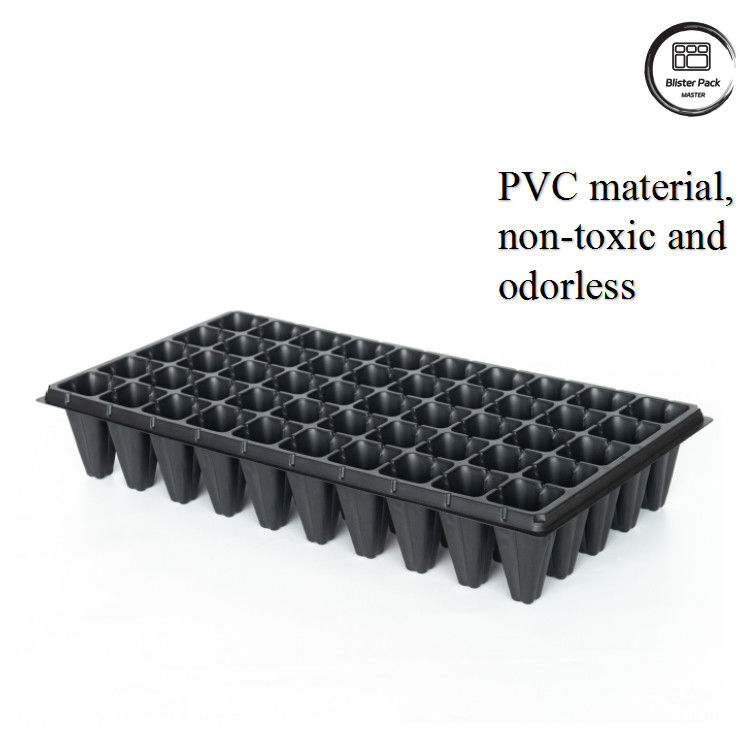 50-holes zaadplanter, hard plastic kwekerij vermenigvuldigingsplaat voor tuingeren thuis