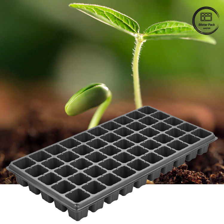 50-holes zaadplanter, hard plastic kwekerij vermenigvuldigingsplaat voor tuingeren thuis