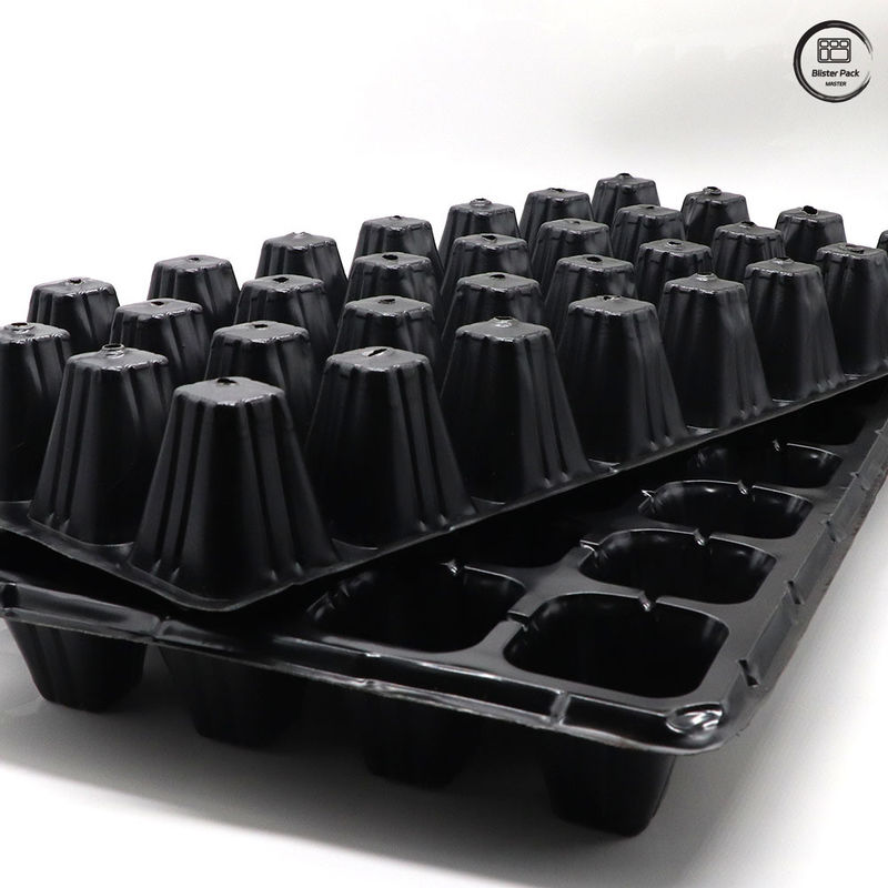 50/72-Cell plastic zaadbak, koolzaadpotten voor bloemen en kwekerijen