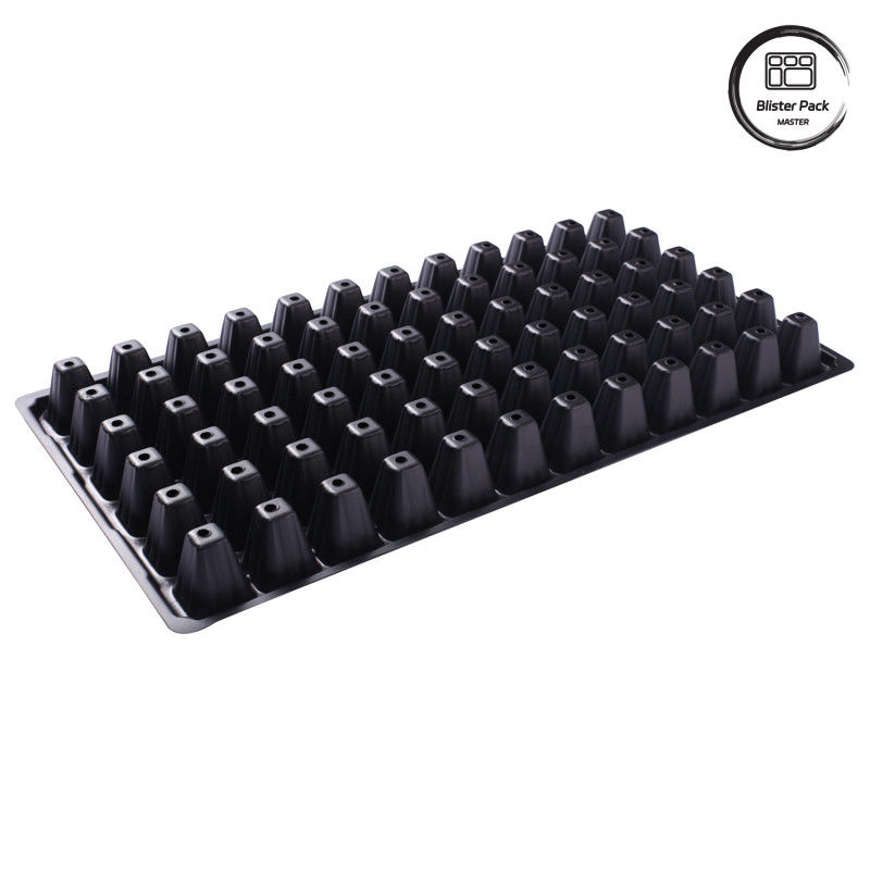 PS Plastic vermenigvuldigingszaadbakken 15/21/50/72/98/105/128/200 Cellen voor tuinplanting