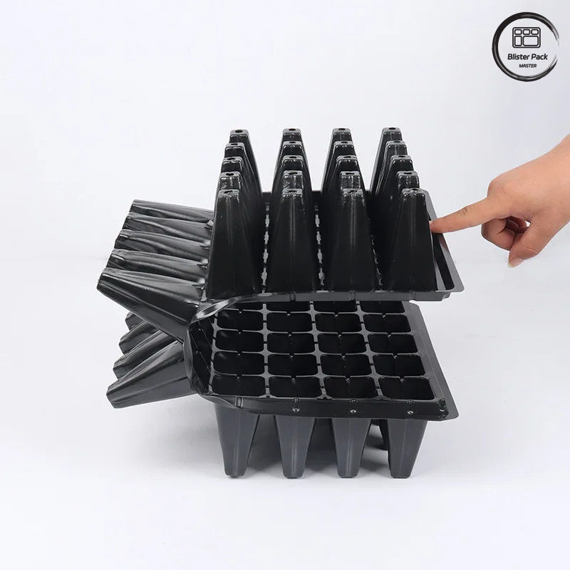 50 celzaadbak voor kwekerij en tuinplant, duurzame plastic zaadplantenbak