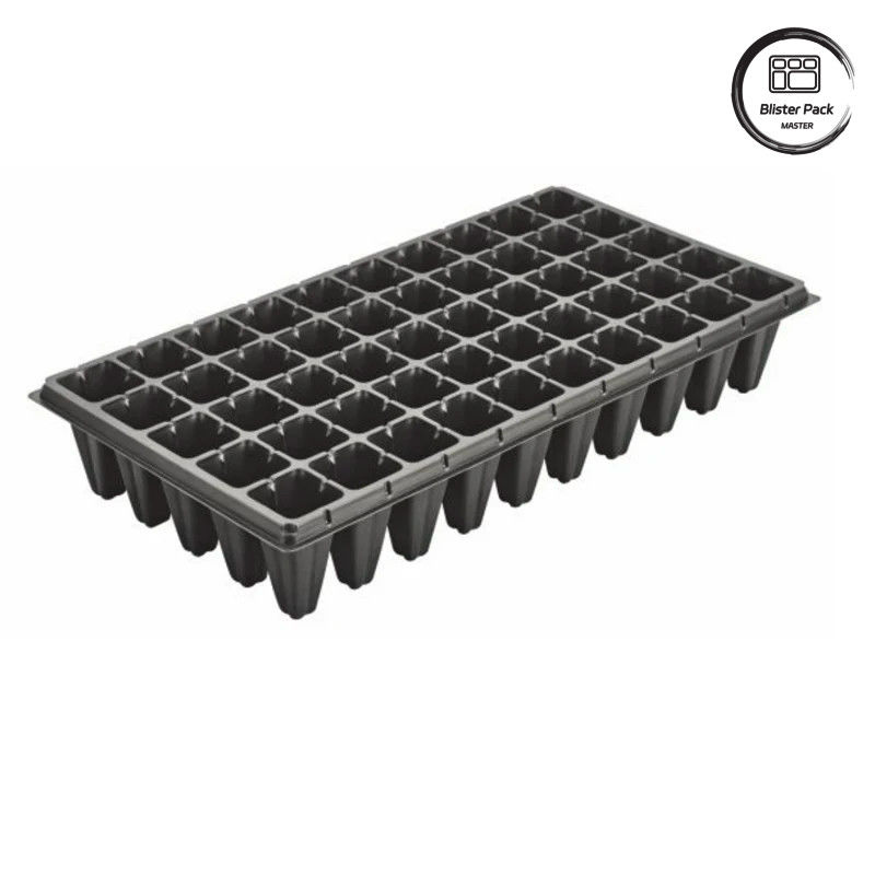 50 Zaadjes Zwarte/Aangepaste kleur Celzaadbakken Robuust ontwerp voor de landbouw